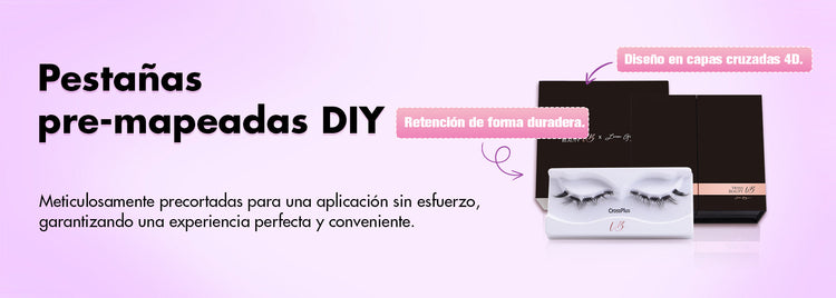 Pre-Mapped DIY Lashes