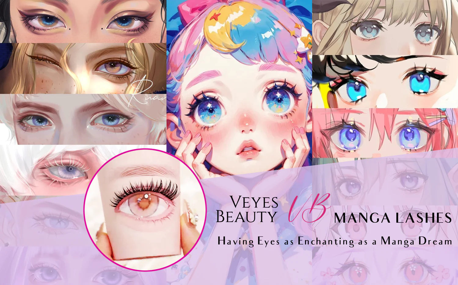 Libera el hada que llevas dentro con las pestañas Manga de VEYESBEAUTY: ¡Transforma tu mirada en segundos!