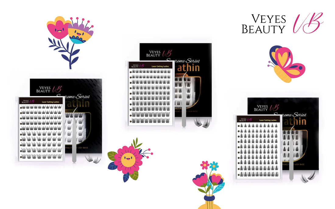 ¡Llega la nueva colección de VEYESBEAUTY! Experimente LAS PRIMERAS pestañas cortadas con láser del mundo