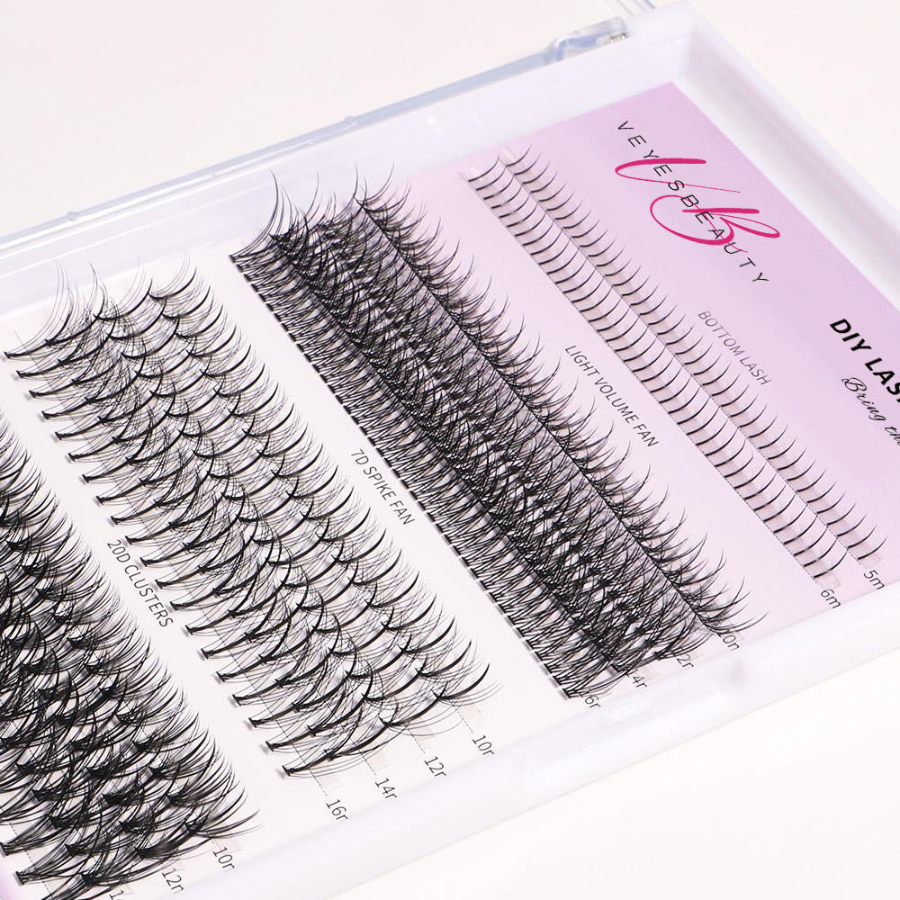 DIY Lash | Bottom Lash | 7D 20D Clusters | One More+ Lashes