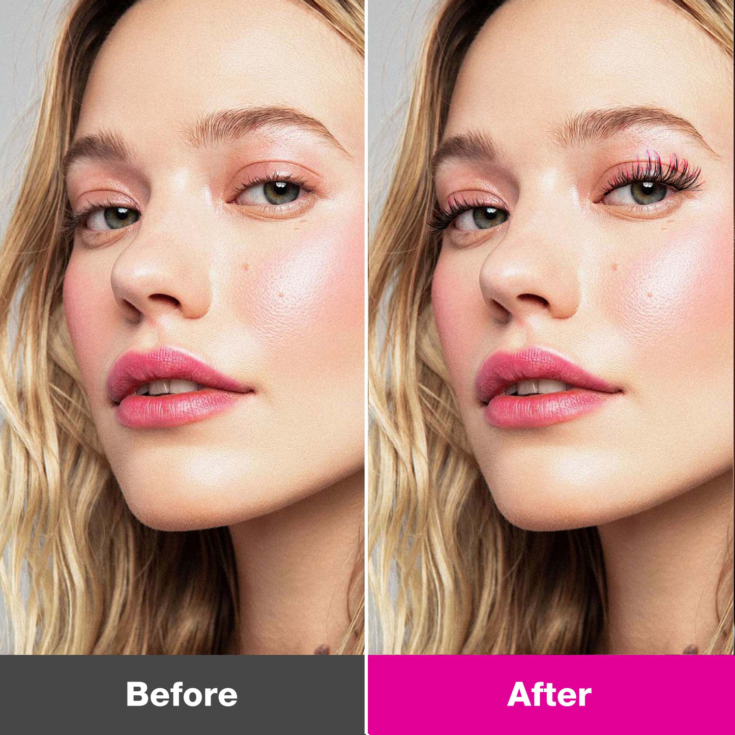 Ombre Pink & Brown Lash