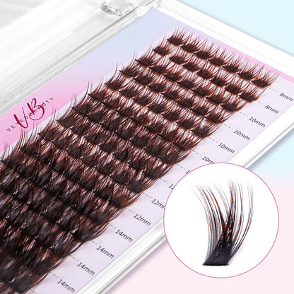 Ombre Pink & Brown Lash